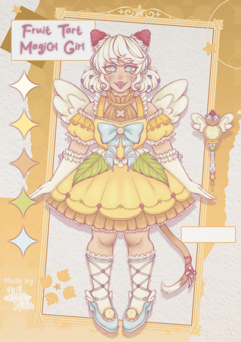 Fruit Tart Magical Girl (Art Fight Attack)